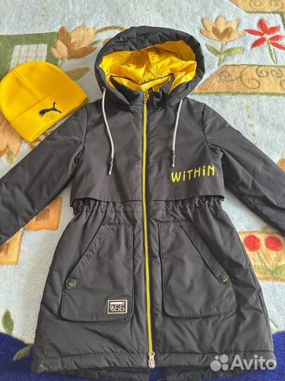 Куртка демисезонная для девочки 134
