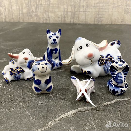 Фарфоровые зверюшки