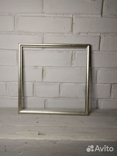 Квадратная рамка 30/30 серебро