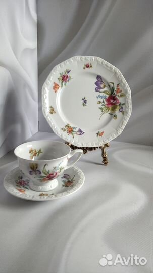 Чайное трио фарфор Rosenthal Германия