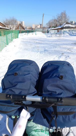 Коляска для двойни Bumbleride Twin