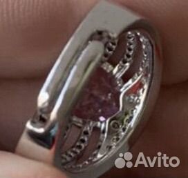 Кольцо С сапфирами