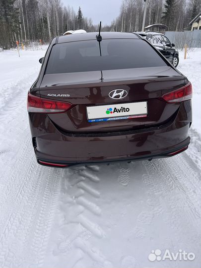 Hyundai Solaris 1.6 МТ, 2021, 91 000 км