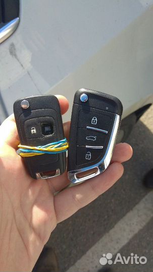 Ключ для шевроле круз, авео, орландо, кобалт,cruze