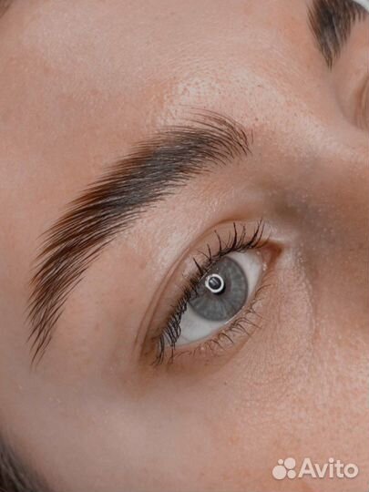 Долговременная укладка бровей/коррекция