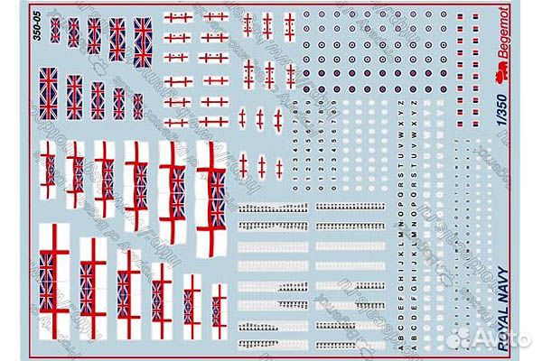 Декали на сборные модели от Бегемот