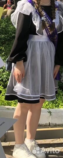 Школьный фартук и платье