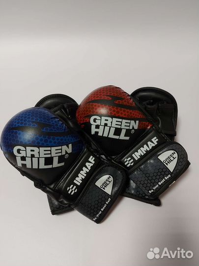 Перчатки green hill для MMA