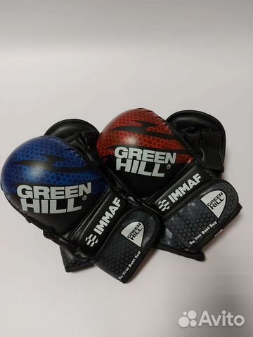 Перчатки green hill для MMA