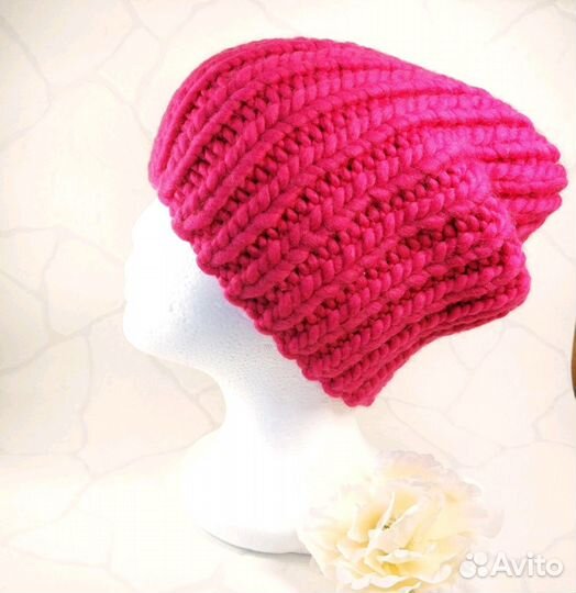 Шапка женская из перуанской шерсти