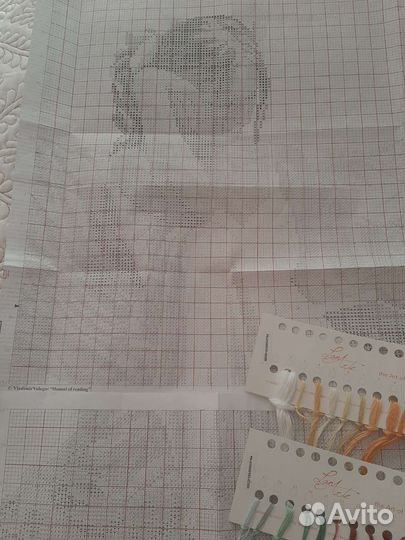 Lanarte набор для вышивания остатки