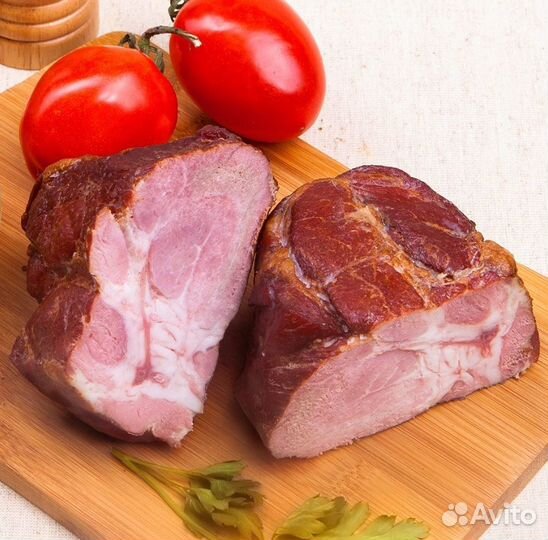 Свинная шейка копченая