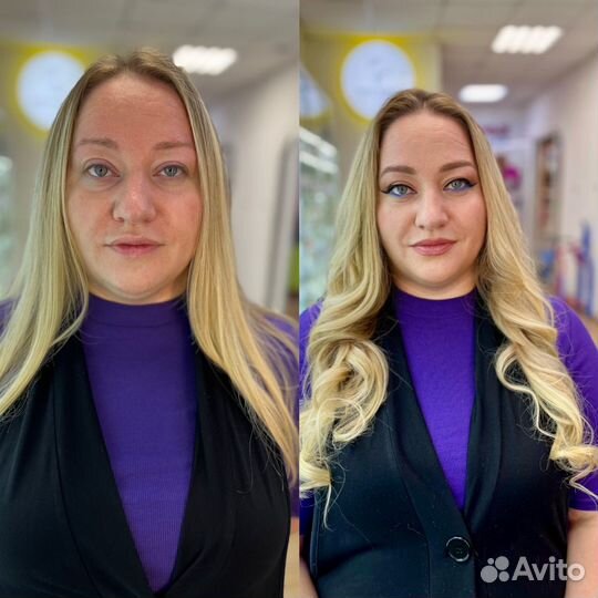 Визажист, макияж, локоны