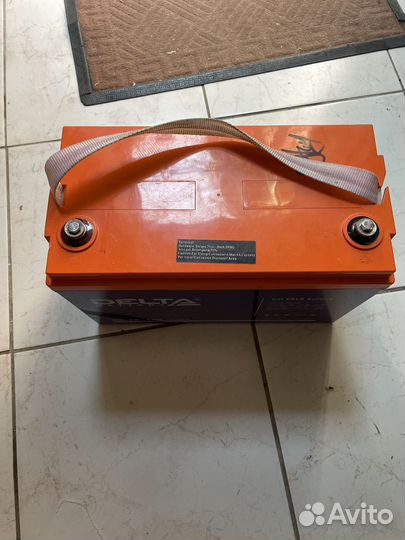 Agm(gel) Аккумулятор Delta 100aч