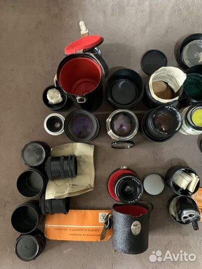 СССР и зарубежные объективы, камеры, аксессуары