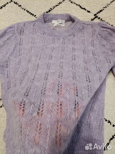 Свитер mango паутинка