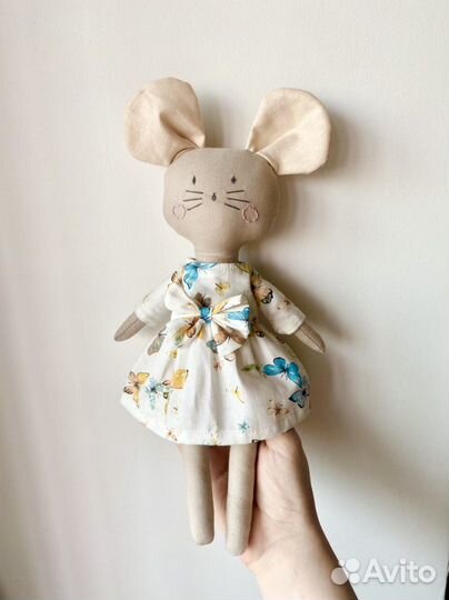 Мягкая игрушка Мышка ручной работы