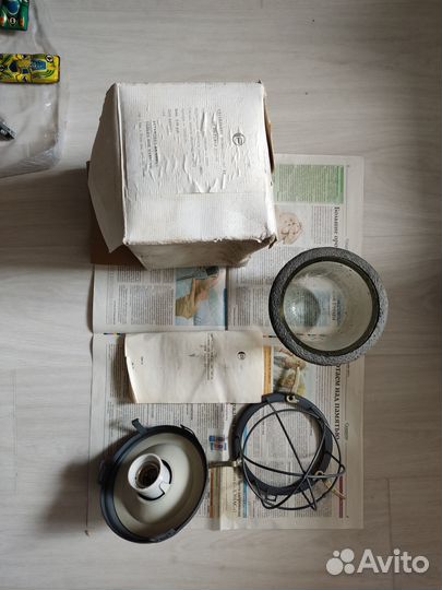 Светильник уличный СССР нсп02-100-007 У2