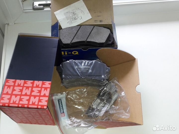 Тормозные колодки задние передние