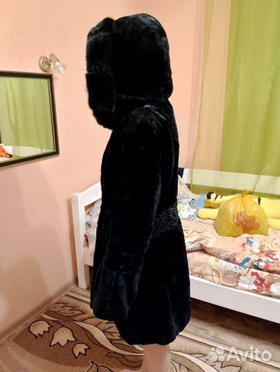 Шуба женская мутон