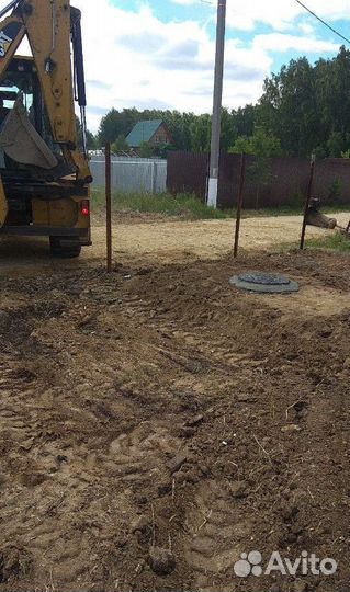 Монтаж септиков колец жби канализации кессонов