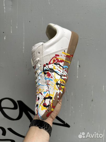 Maison Margiela replica Paint Splatter White 41-45