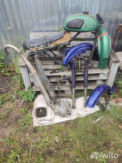 Запчасти на мотоцикл минск 125 бу