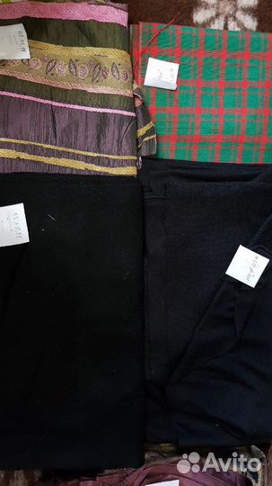 Отрезы тканей новые