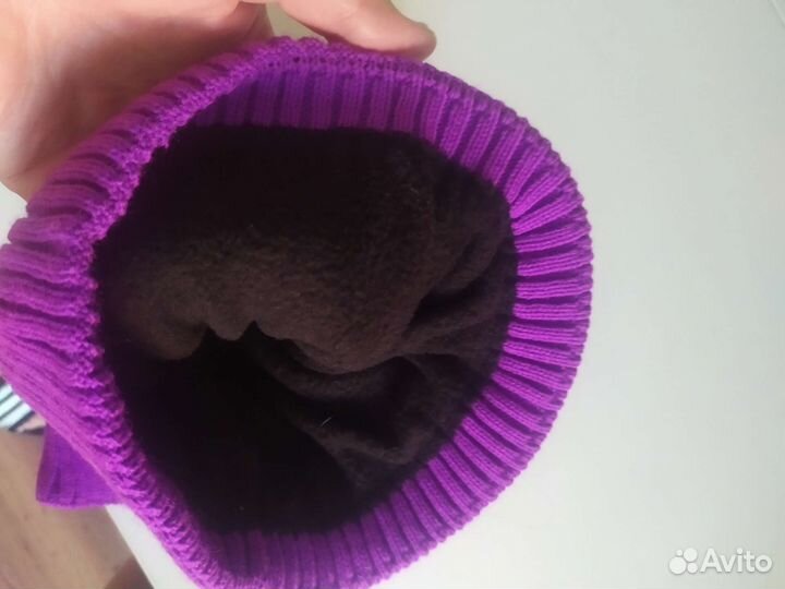 Шапка и снуд зима