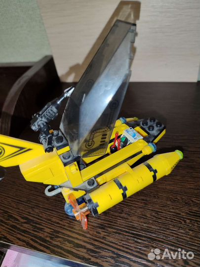 Lego city подводная лодка