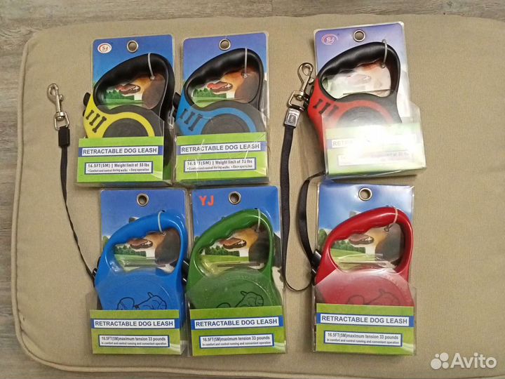 Шлейки, рулетки для животных