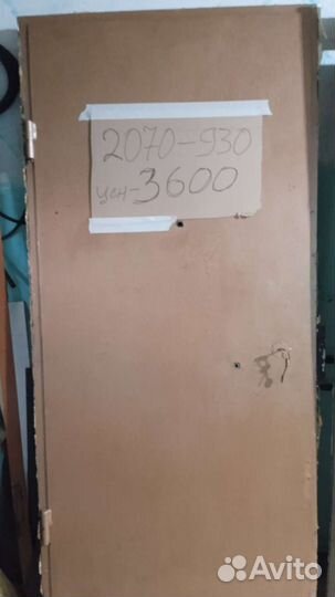 Двери металлические б/у