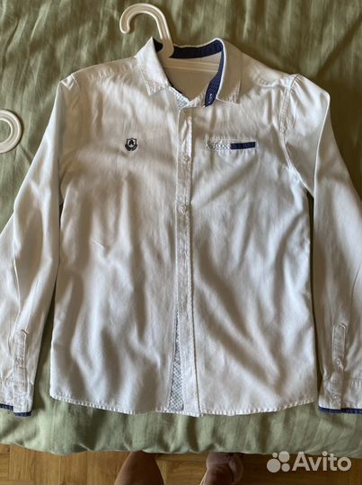 Рубашка школьная р.158