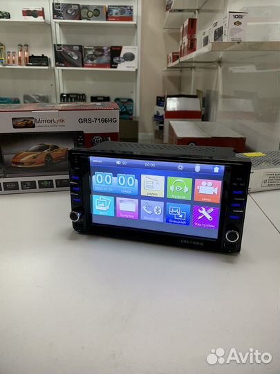 Магнитола 2 din toyota, с блютусом, не андроид