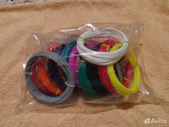 Пластик для 3d ручки