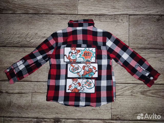 Рубашка на мальчика 92