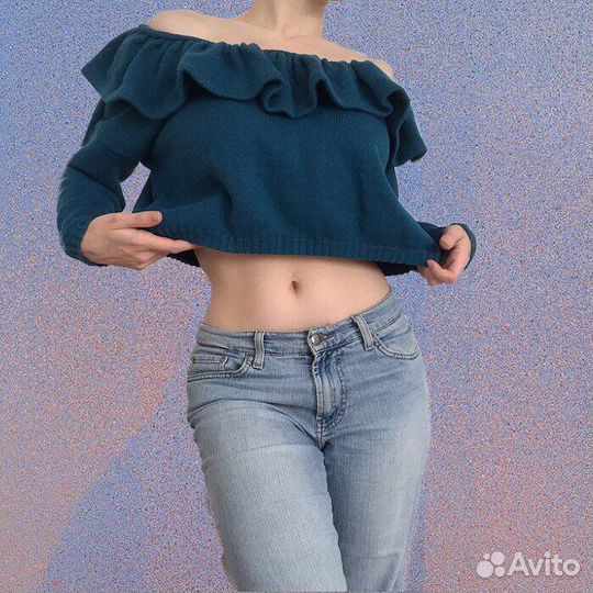 Короткий свитер