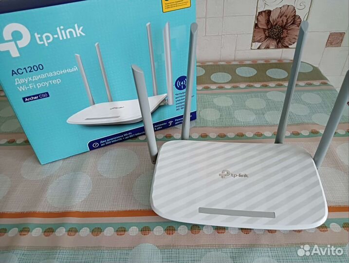 Wifi роутер Tp link archer c50 (ac1200)