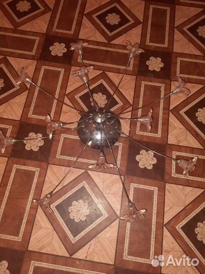 Люстра потолочная бу