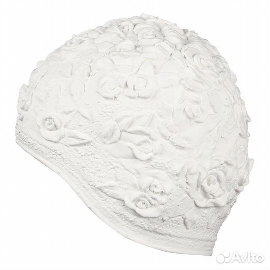 Шапочка для плавания женская с объемным рисунком