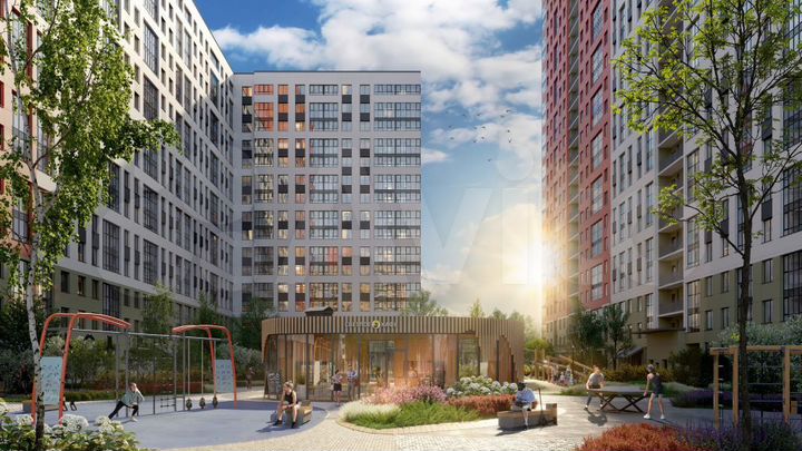 2-к. квартира, 39,1 м², 18/25 эт.