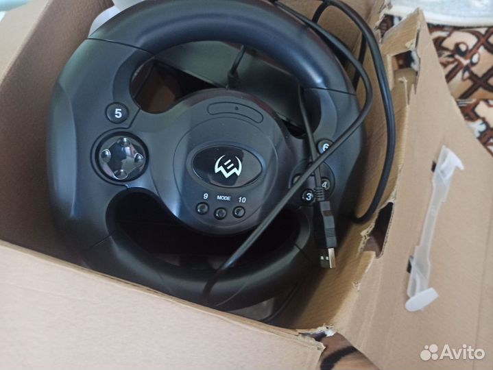 Руль с педалями, gc-w300 sven