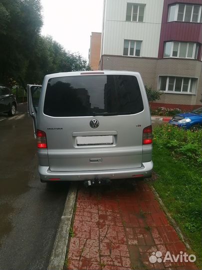 Volkswagen Multivan 2.5 AT, 2007, 209 500 км