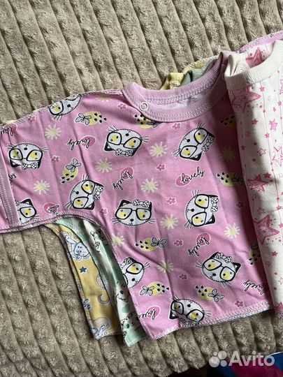 Новые распашонки 5 шт