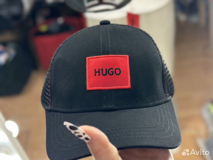 Кепка hugo с сеткой