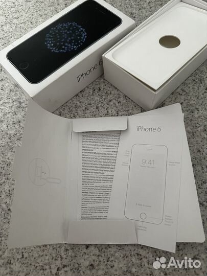 Коробка от iPhone 6