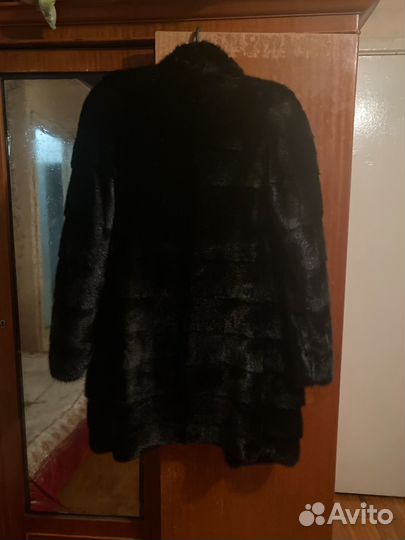 Шуба норковая 42 44 короткая бу