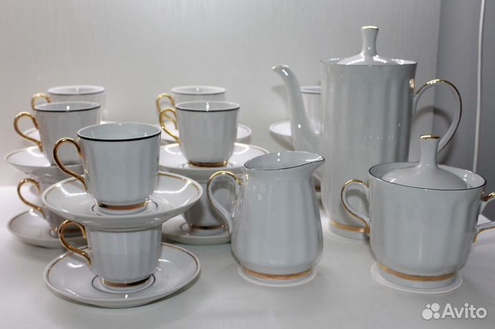 Сервиз Подснежник. Барановка, 1970-е г