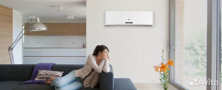 Кондиционер сплит система с установкой