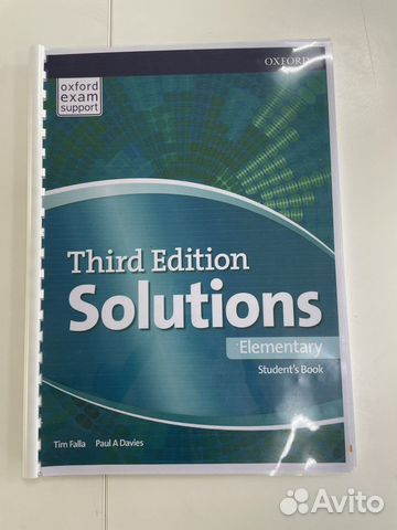 Solutions elementary (Комплект учебников)